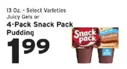 Hannaford Snack Pack Pudding offer