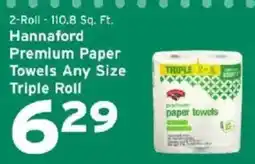 Hannaford Hannaford premium paper towels offer