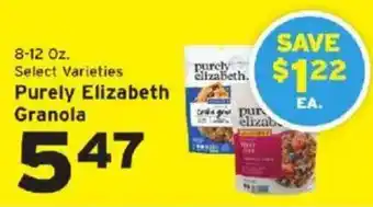 Hannaford Purely Elizabeth Granola offer