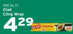 Hannaford Glad cling wrap offer