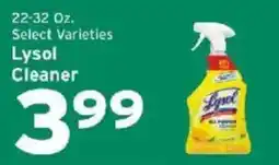 Hannaford Lysol cleaner offer