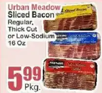 Key Food Urban Meadow Sliced Bacon offer