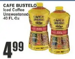 Key Food Cafe Bustelo Iced Coffee Unsweetened offer