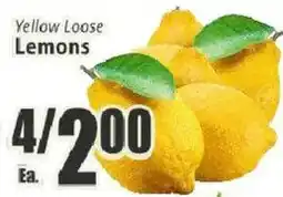Key Food Yellow Loose Lemons offer
