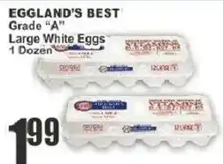 Key Food Eggland's Best Large White Eggs offer