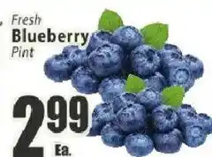 Key Food Fresh Blueberry Pint offer