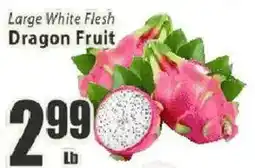 Key Food Large White Flesh Dragon Fruit offer