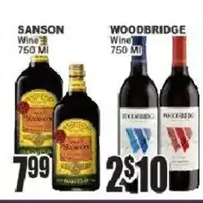 Key Food Sanson Wine offer