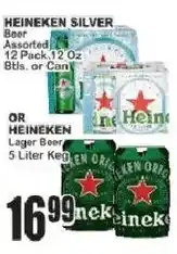 Key Food Heineken Silver or Heineken offer