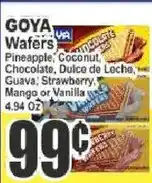 Key Food Goya wafers offer