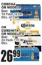Key Food Corona or Modelo Beer offer