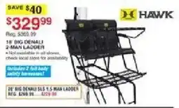 Dunham's Sports Hawk 18' Big Denali 2-Man Ladder offer