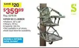 Dunham's Sports Viper 5d climber offer