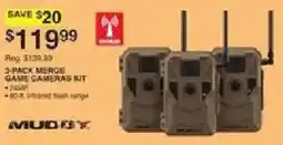 Dunham's Sports Mud Pie 3-pack merge game cameras kit offer