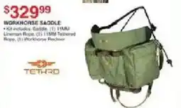 Dunham's Sports Tethrd Workhorse Saddle offer
