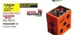 Dunham's Sports Delta McKenzie Predator 18 offer