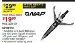 Dunham's Sports Nap Spitfire offer