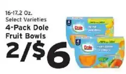 Hannaford Dole fruit bowls offer