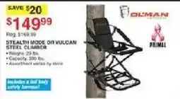 Dunham's Sports Duman Stealth Mode Or Vulcan Steel Climber offer