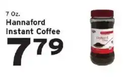 Hannaford Hannaford instant coffee offer