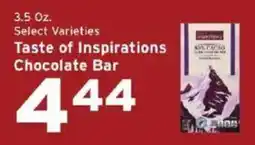 Hannaford Taste of Inspirations Chocolate Bar offer