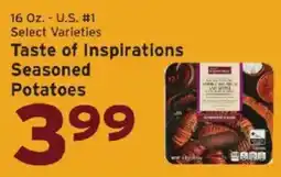 Hannaford Taste of Inspirations Seasoned Potatoes offer