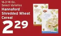 Hannaford Hannaford shredded wheat cereal offer