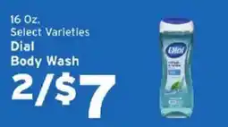 Hannaford Dial body wash offer