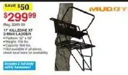 Dunham's Sports Muddy 17' Killzone Xt 2-Man Ladder offer