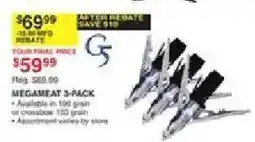 Dunham's Sports Megameat 3-pack offer