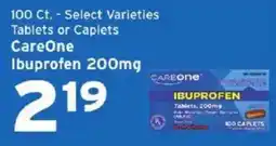 Hannaford CareOne Ibuprofen offer