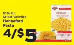 Hannaford Hannaford Pasta offer