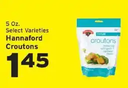 Hannaford Hannaford Croutons offer