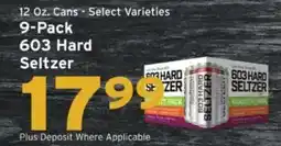Hannaford 603 hard seltzer offer