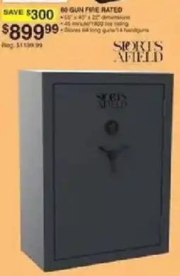 Dunham's Sports Sports Afield 66-gun fire rated safe offer