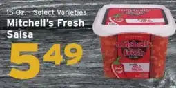 Hannaford Mitchell's Fresh Salsa offer