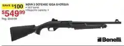 Dunham's Sports Benelli Nova 3 Defense 12ga Shotgun offer