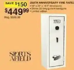Dunham's Sports Shorts Field 250th Anniversary Fire Rated Safe offer