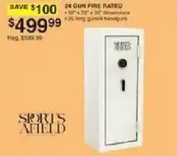 Dunham's Sports Sports Afield 24 Gun Fire Rated Safe offer