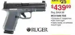 Dunham's Sports Ruger Mc9 9mm Fde offer