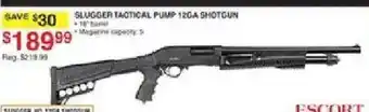 Dunham's Sports Slugger tactical pump 12ga shotgun offer