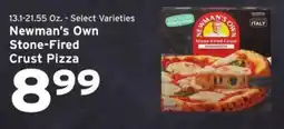 Hannaford Newman's Own Stone-Fired Crust Pizza offer