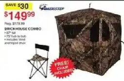 Dunham's Sports ameristep brickhouse combo offer