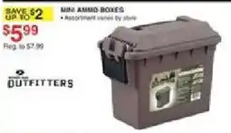 Dunham's Sports Outfitters mini ammo boxes offer