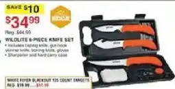 Dunham's Sports Edge Wildlite 6-Piece Knife Set offer