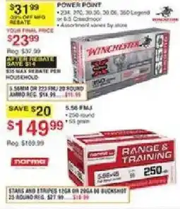 Dunham's Sports Winchester Power Point offer