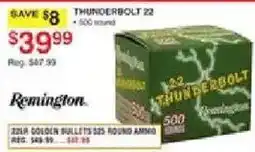 Dunham's Sports Remington thunderbolt 22 offer
