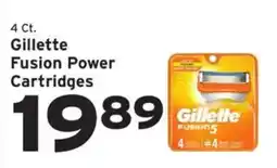 Hannaford Gillette fusion power cartridges offer