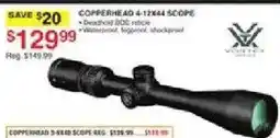 Dunham's Sports Copperhead 4-12x44 scope offer