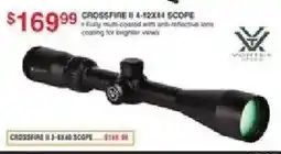 Dunham's Sports Vortex crossfire ii 4-12x44 scope offer